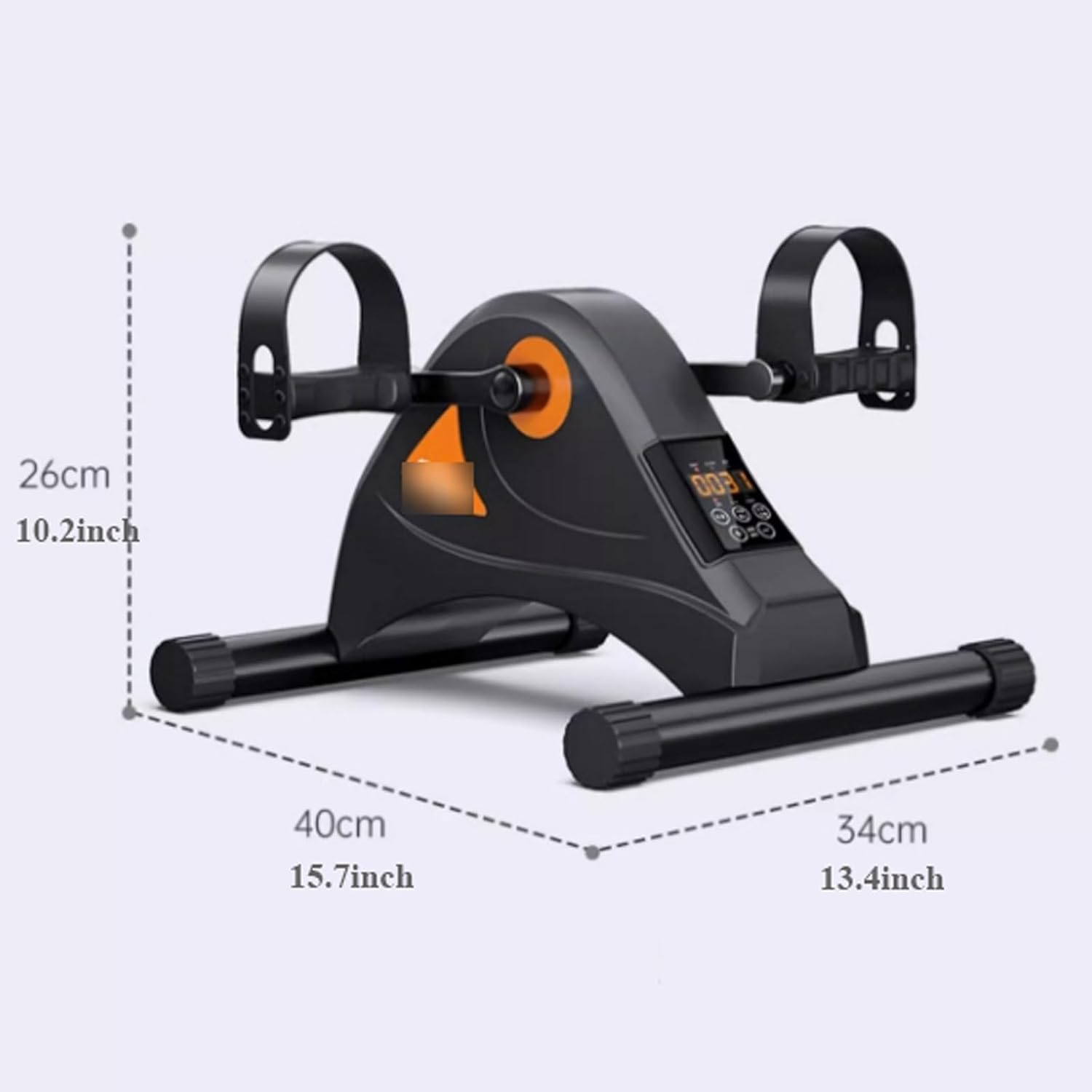 Under Desk Bike Pedal Exerciser with LCD Display R25033