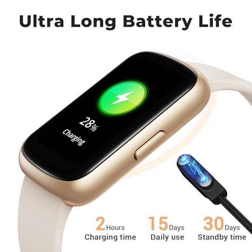 Black Smart Watch with Heart Rate Monitor, 3ATM Waterproof O59776