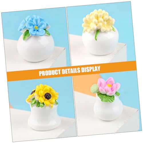 10pcs Artificial Mini Potted Plants S2953