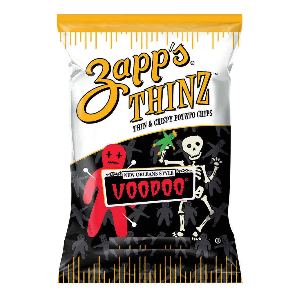 Thin & Crispy Voodoo Flavor Potato Chips, 3-Pack 8 oz. Bags M291