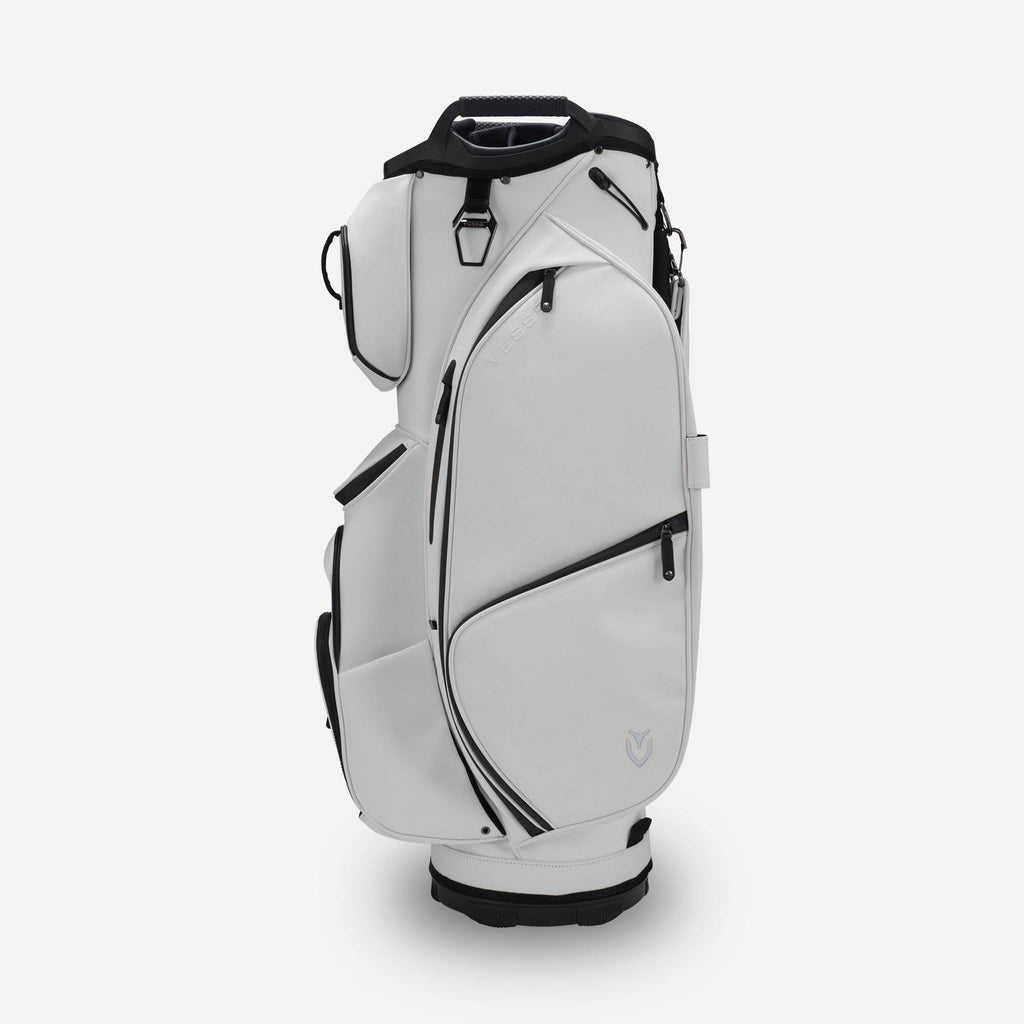 Matte White/Navy Cart Bag T6040