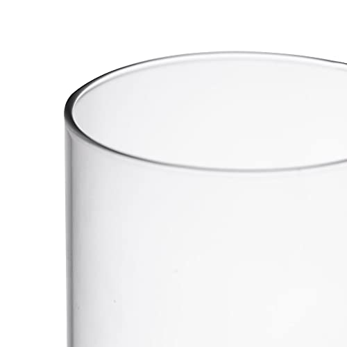 Clear Glass Hurricane Candleholder J78487
