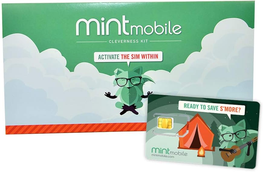 12GB 5G • 4G LTE Data + Unlimited Talk & Text for 3 Months GSM SIM Card S443267