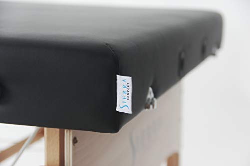 Black Portable Massage Table W63027