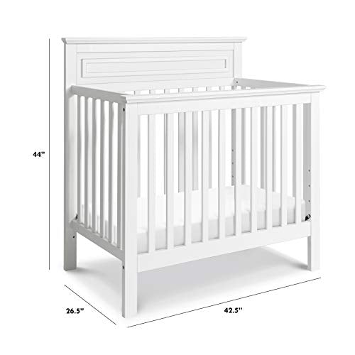 4-in-1 Convertible Mini Crib in Chestnut J951
