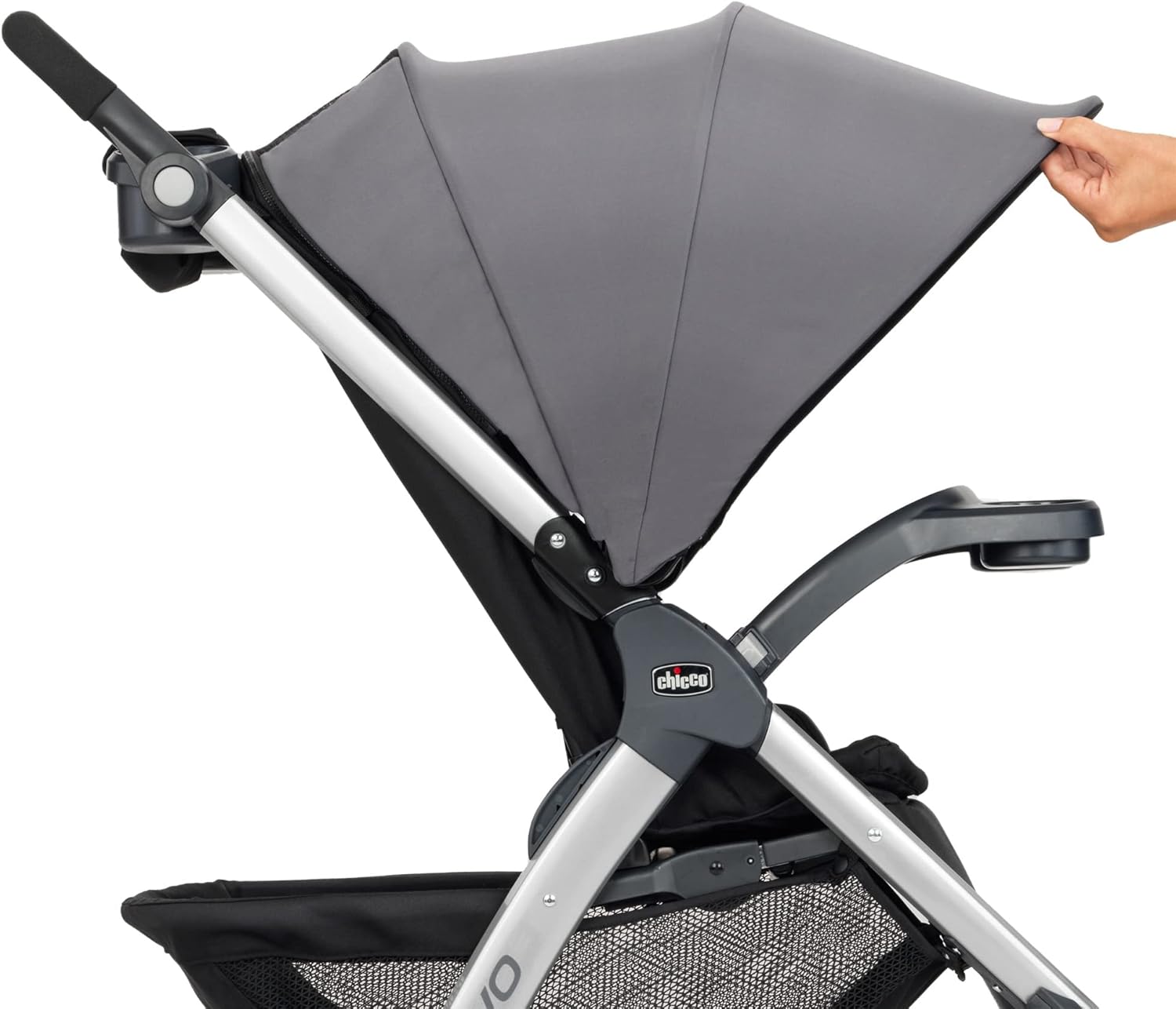 3-in-1 Travel System Stroller with Infant Car Seat and Base, Camden/Black & Grey V8670