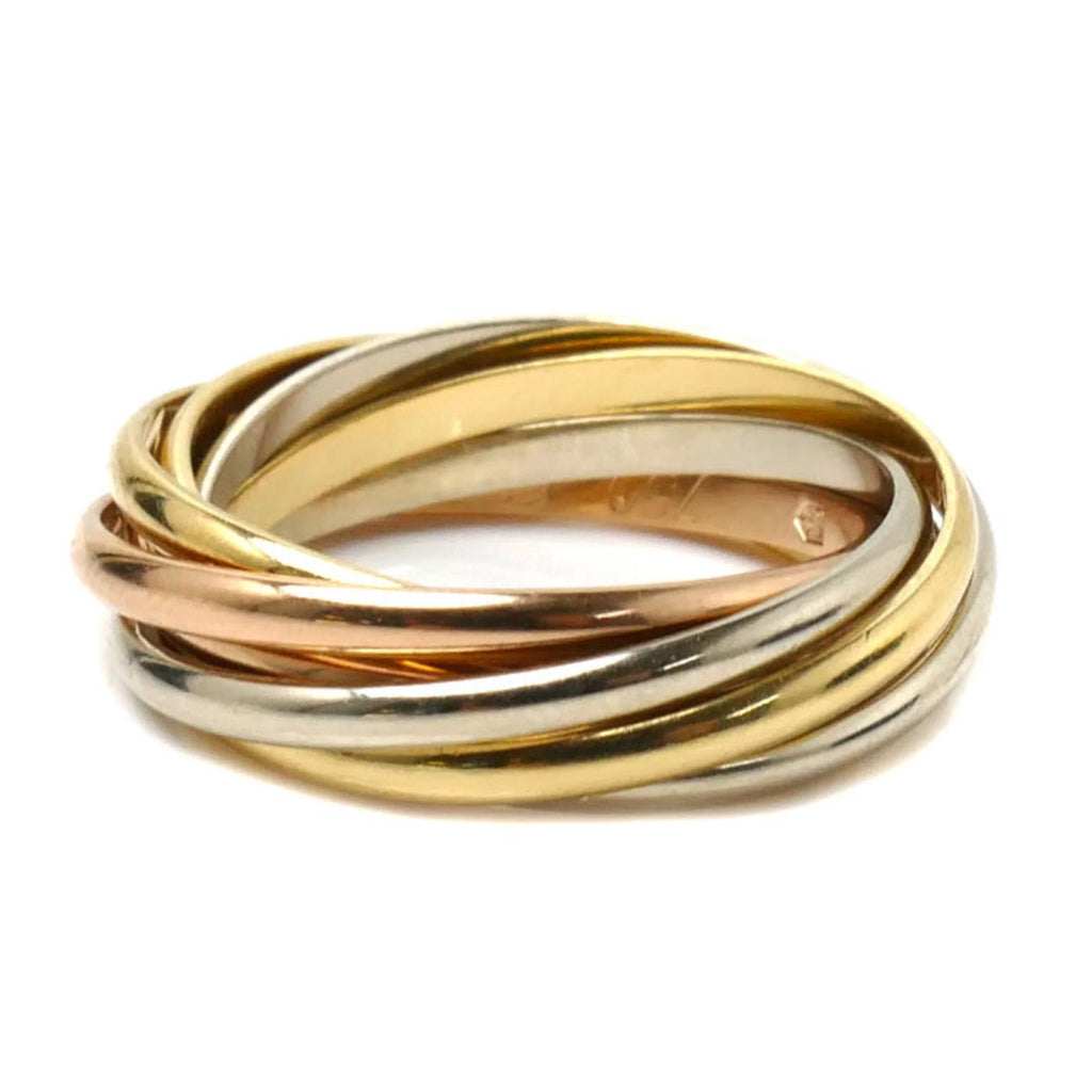 Pre-Owned Trinity 7-row ring 6.9g Ladies C931