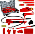 10 Ton Hydraulic Bottle Jack Pump Tool Kit E675878