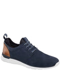 Navy Nubuck Plain Toe Shoes Y44973