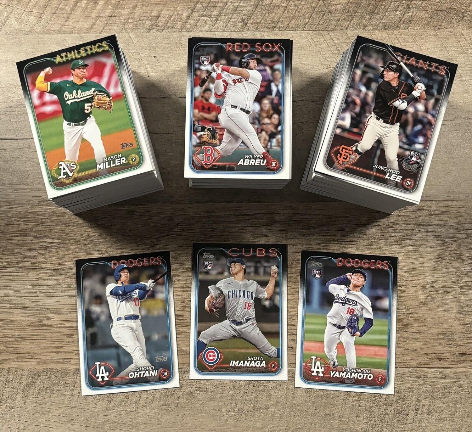 2024 Topps Baseball Card Complete Series 2 Set 351-700 Cards N771338