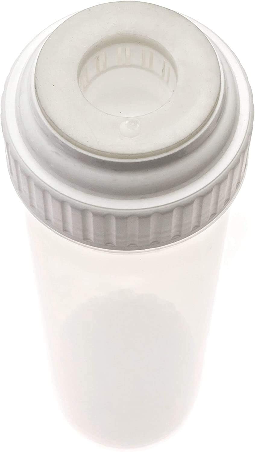 Empty Clear Refillable Reusable Water Filter Cartridge Universal (2.5" x 10") U258849
