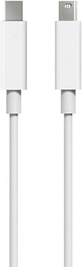 6.6ft White Thunderbolt 2 Cable Pack of 2 Z6506
