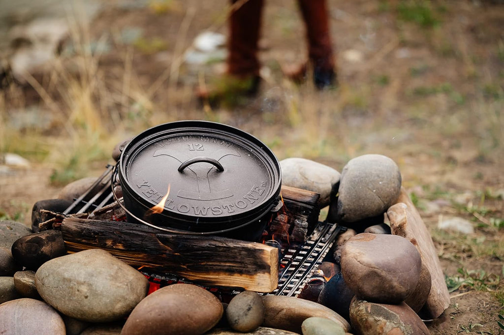 12" Deep Camp Dutch Oven, Black I797918