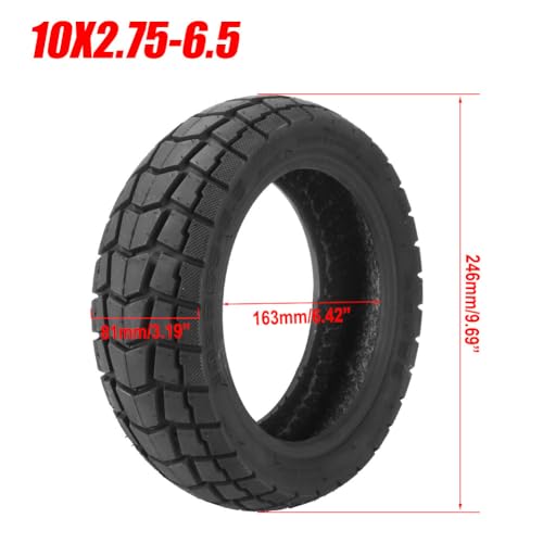 10x2.75-6.5 10 Inch Off-Road Tubeless Tire for Electric Scooter C417236