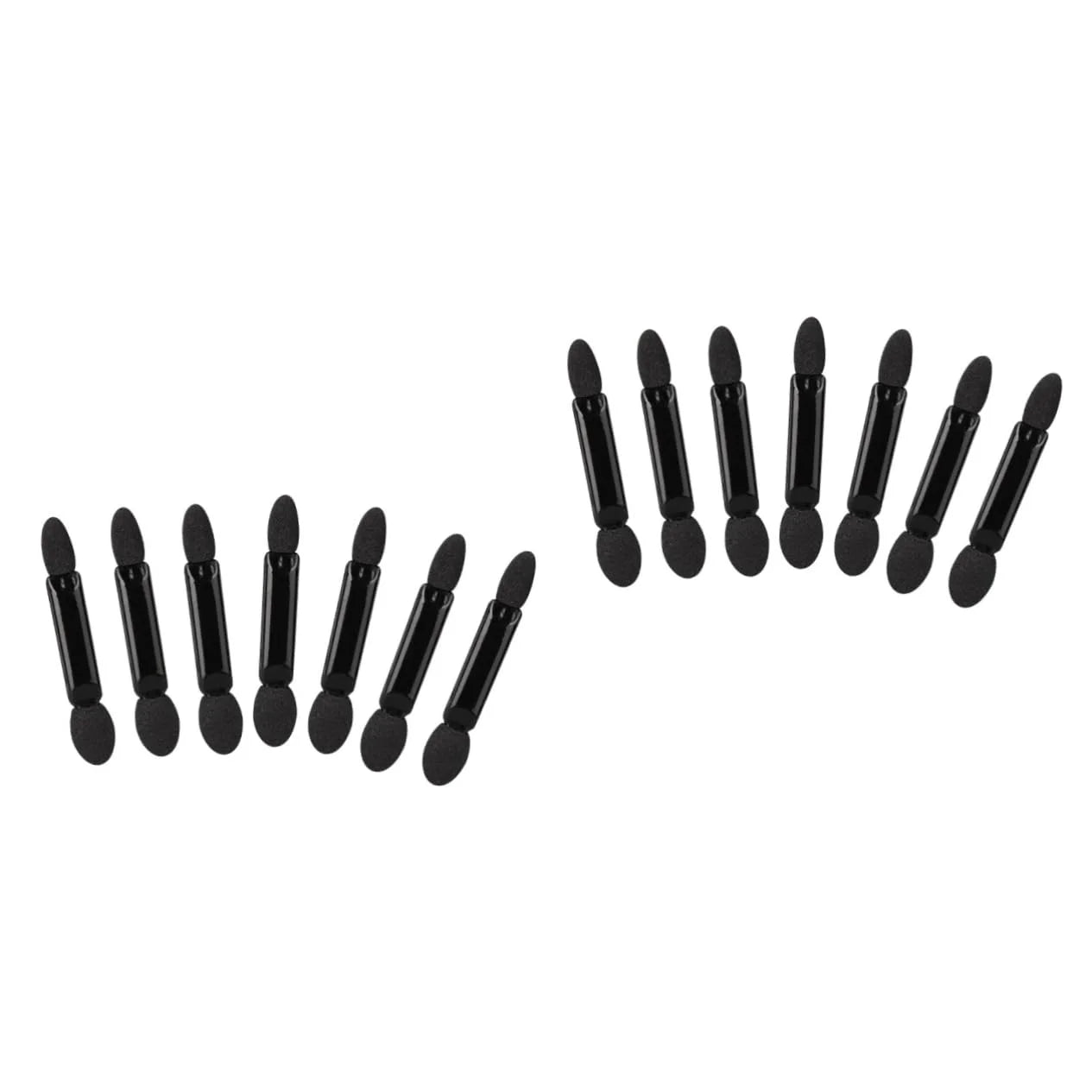 200 Pcs Black Double Head Eyeshadow Brush Set D2102