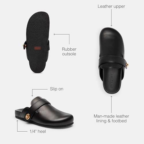 Leather Clog O727