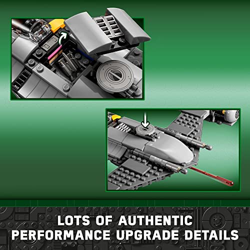 LEGO Star Wars N-1 Starfighter Building Set with Baby Yoda Grogu and Droid Toy Figures H3840