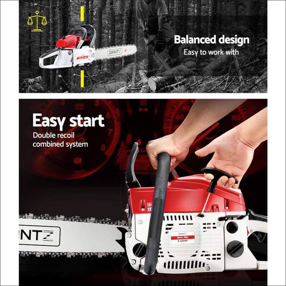 58cc Petrol Chainsaw C30587