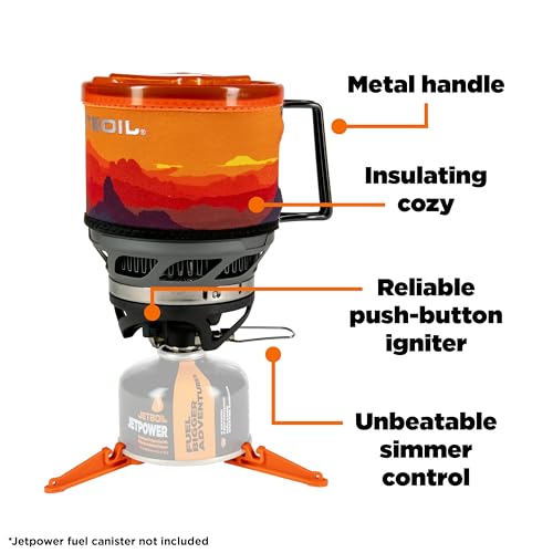 MiniMo Camping Stove Cooking System with Adjustable Heat Control Q427