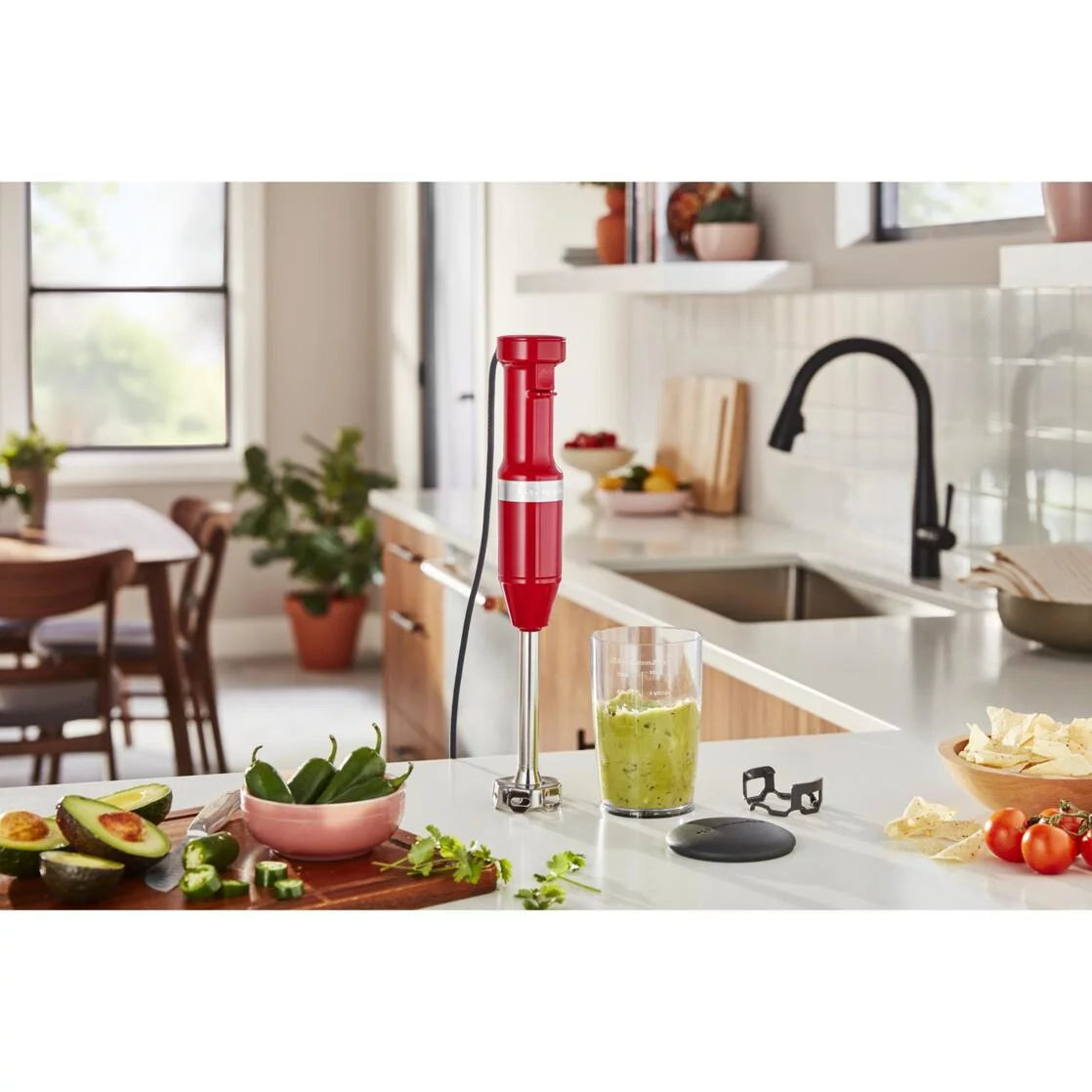 Variable Speed Corded Hand Blender, Passion Red A52190
