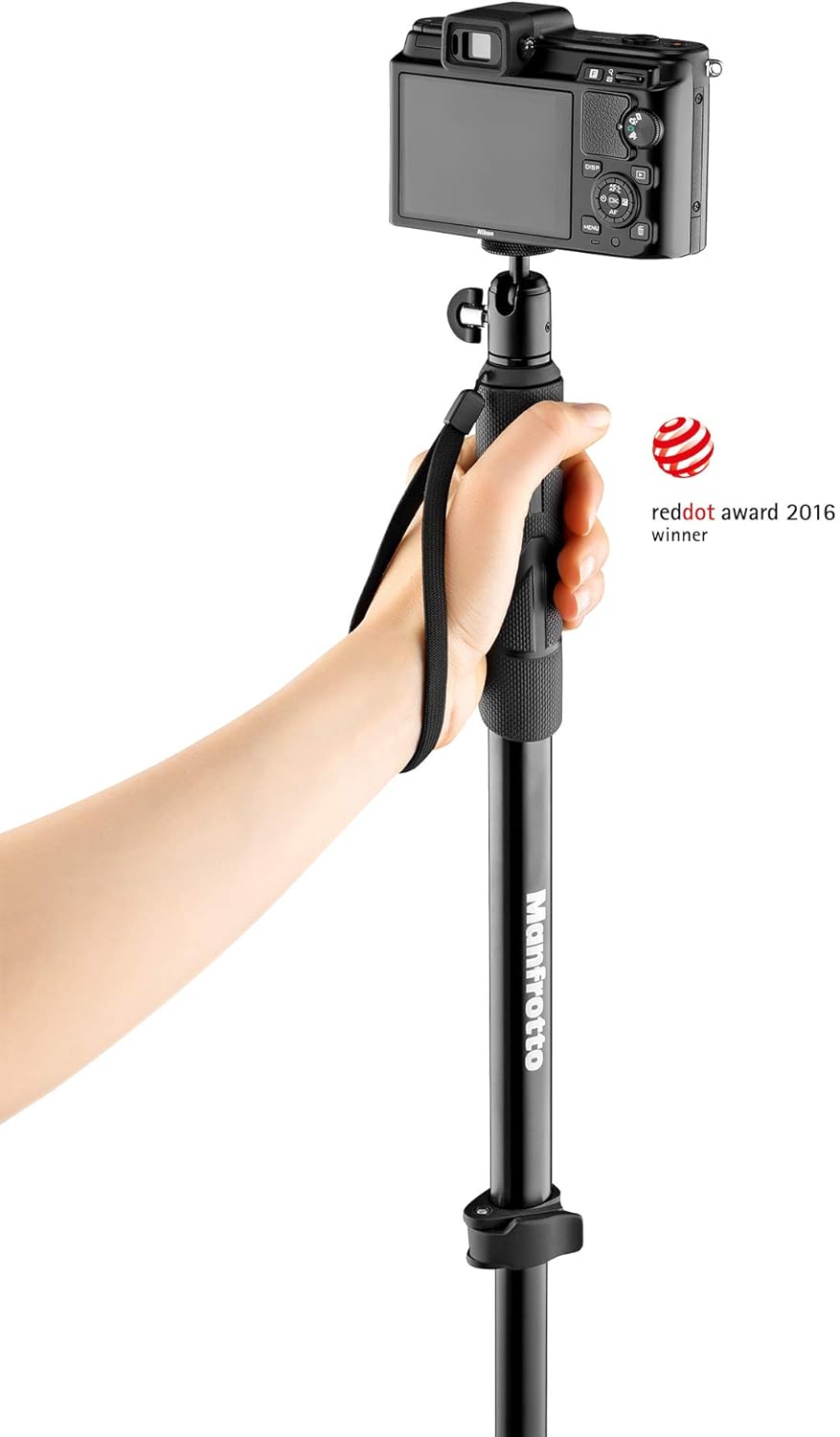 Black 2-in-1 Monopod & Pole Pack of 2 N727