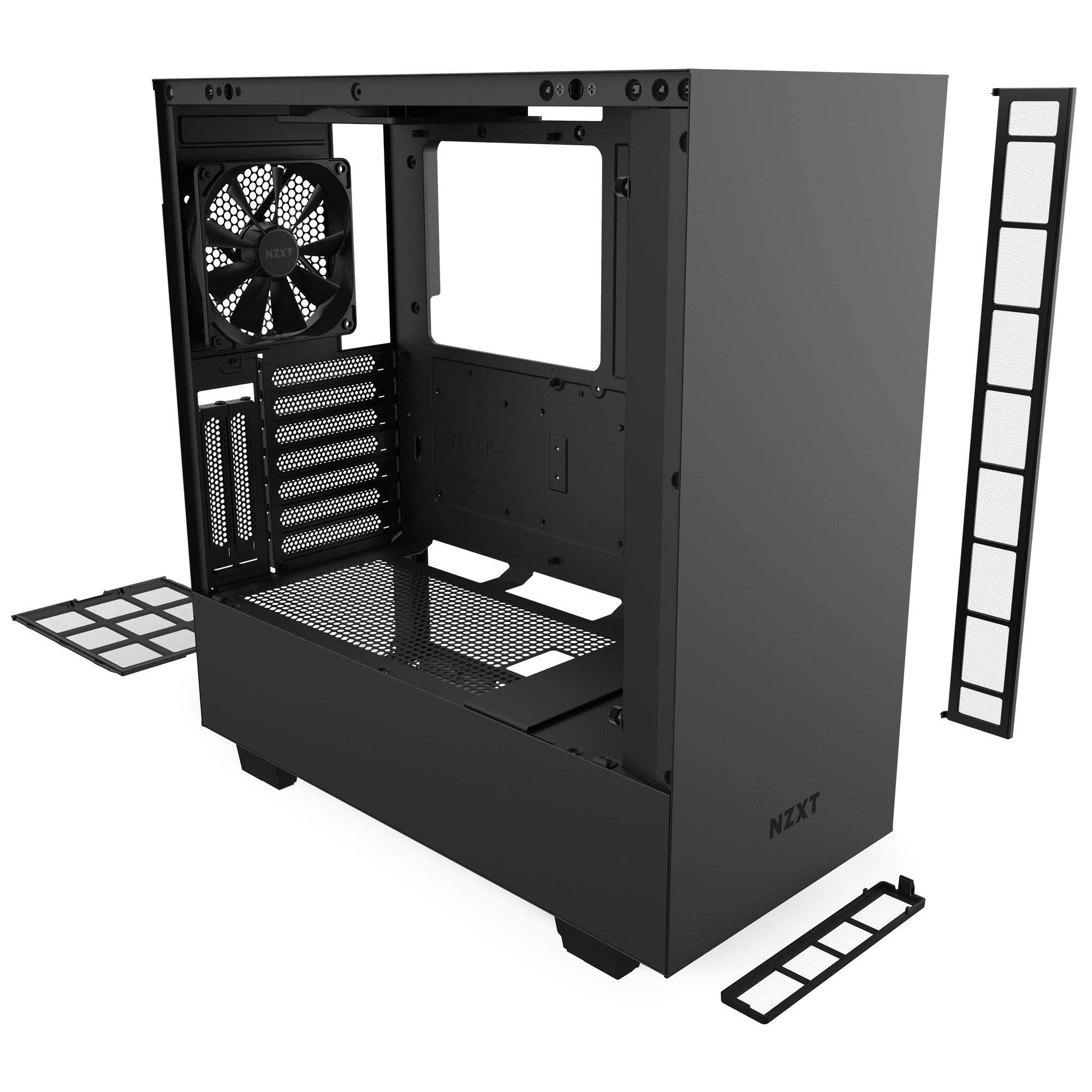 Matte Black Mid-Tower Case K50087