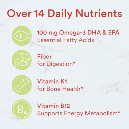 90 Count Kids Multivitamin Gummies with Fiber Z668