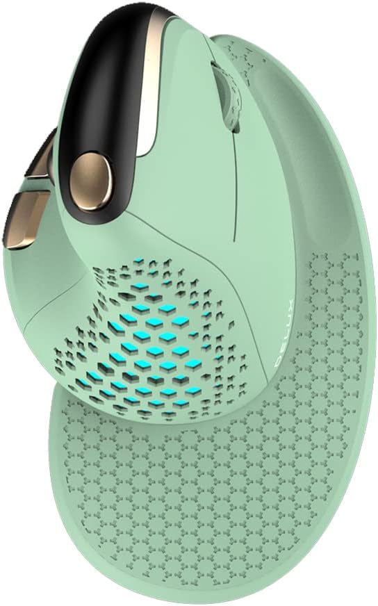 Wireless Ergonomic Vertical Mouse with OLED Screen, 7200DPI, Rechargeable L3958