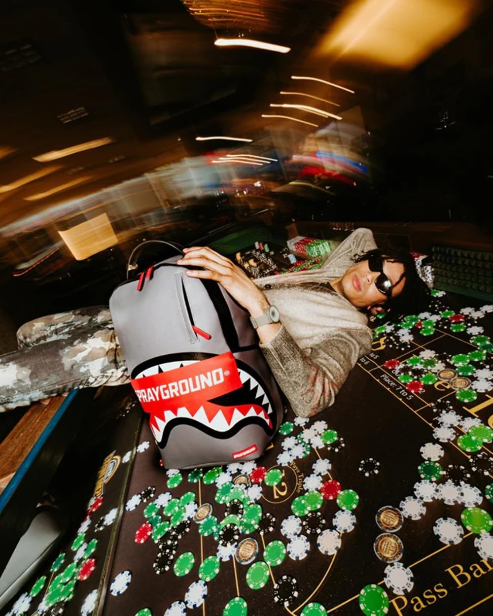 SPRAYGROUND SMASH LOGO NIMBUS DLXSV BACKPACK L78789