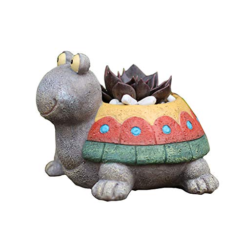 Turtle Resin Succulent Planter D645766