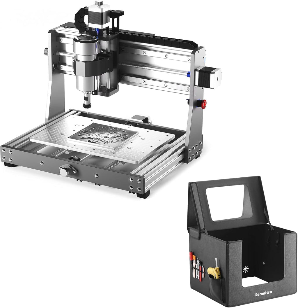 CNC Router Machine 3 Axis Engraver with Enclosure 520 x 475 x 405mm Z42276