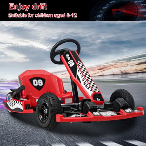 16 MPH 350W Motor Battery Powered Electric Drift Go Kart T290