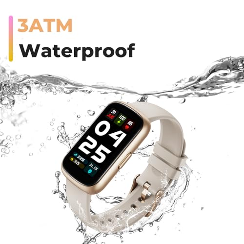 Black Smart Watch with Heart Rate Monitor, 3ATM Waterproof O59776