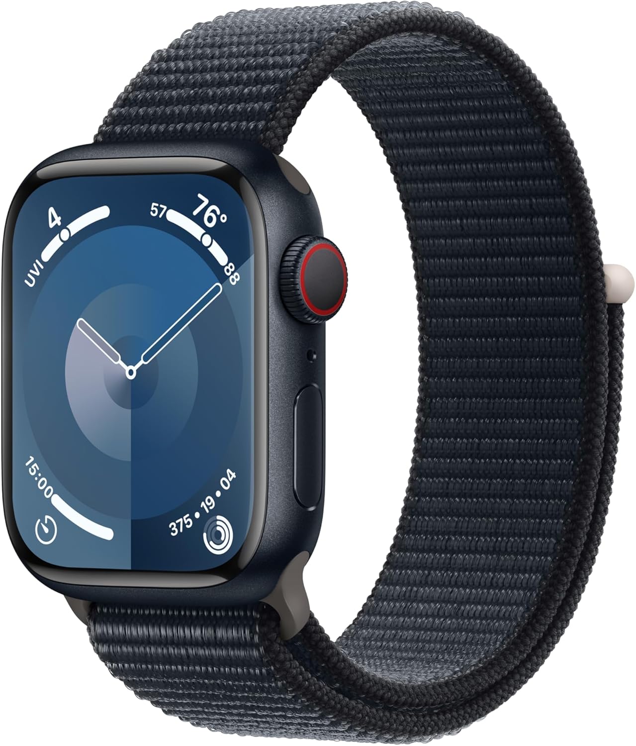 Midnight Aluminum 41mm Smartwatch with Sport Loop U7774