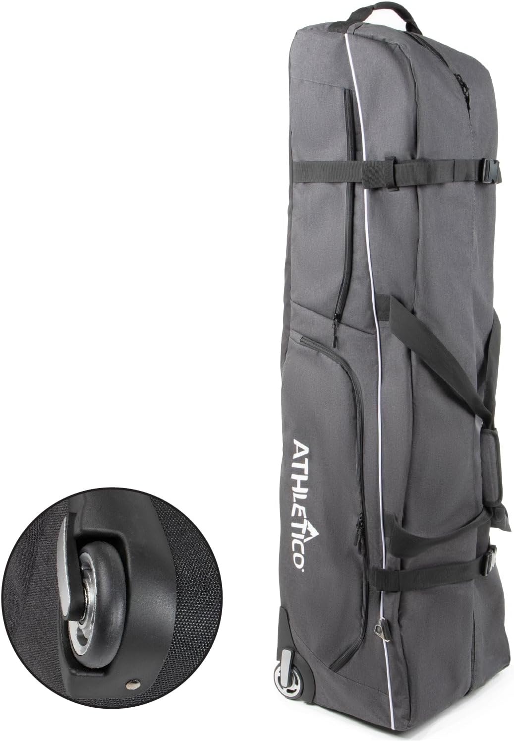 Heavy Duty Padded Wheeled Golf Travel Bag G50358