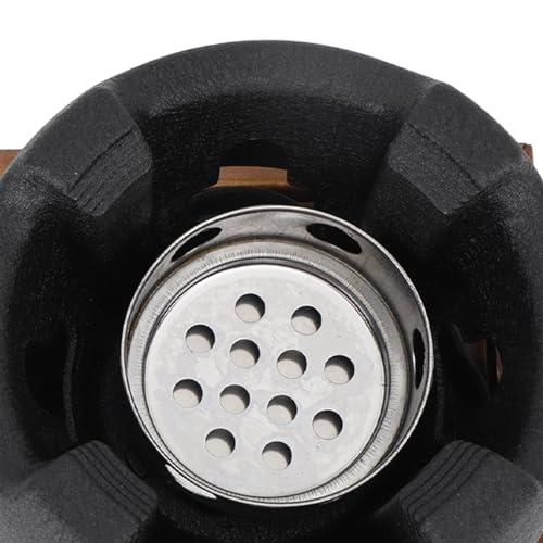 Mini Portable Round Aluminum Alloy Charcoal Hibachi Grill Y258