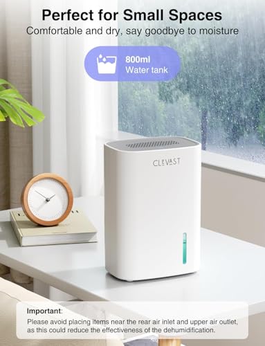 30 OZ Mini Quiet Dehumidifier R853