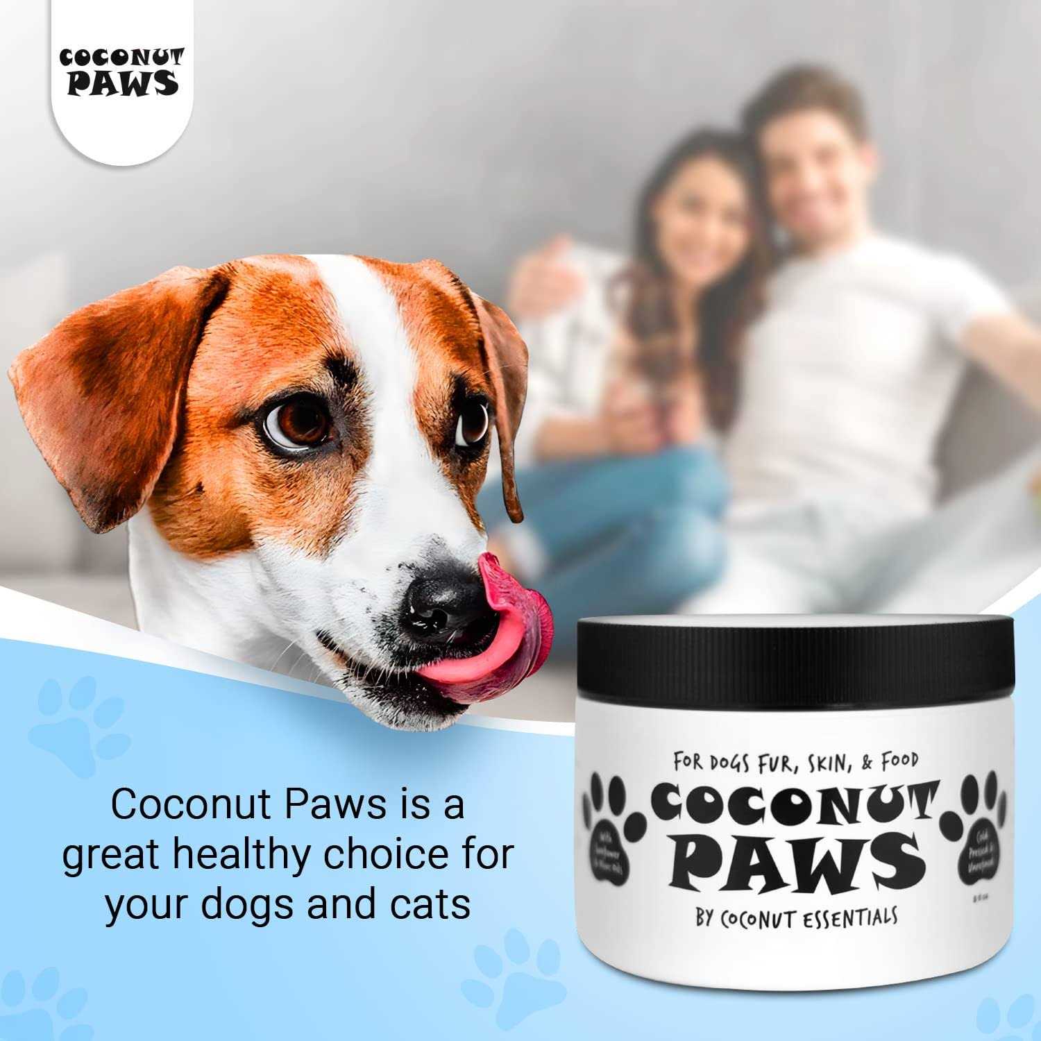 Organic Cold Pressed Unrefined Coconut Oil for Dogs Z37727