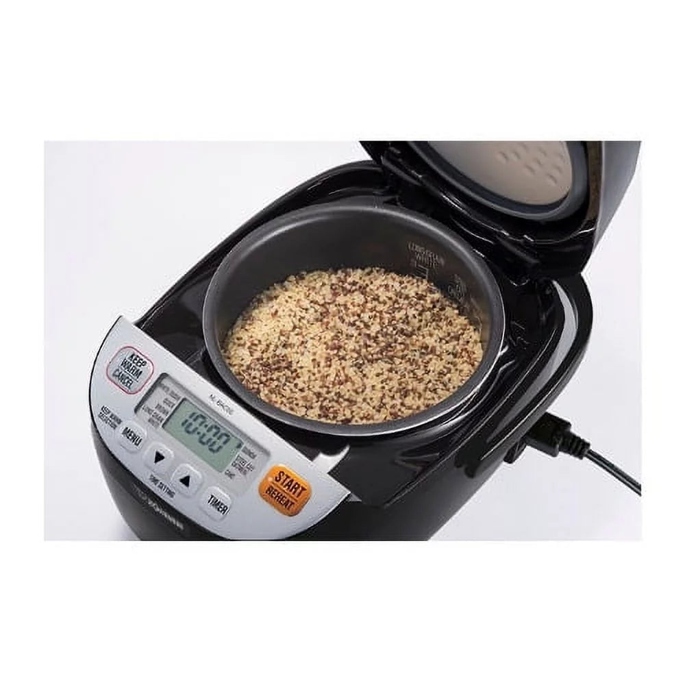 3-Cup Silver Black Rice Cooker and Warmer V482