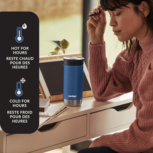 16 oz Stainless Steel Vacuum-Insulated Travel Tumbler B944