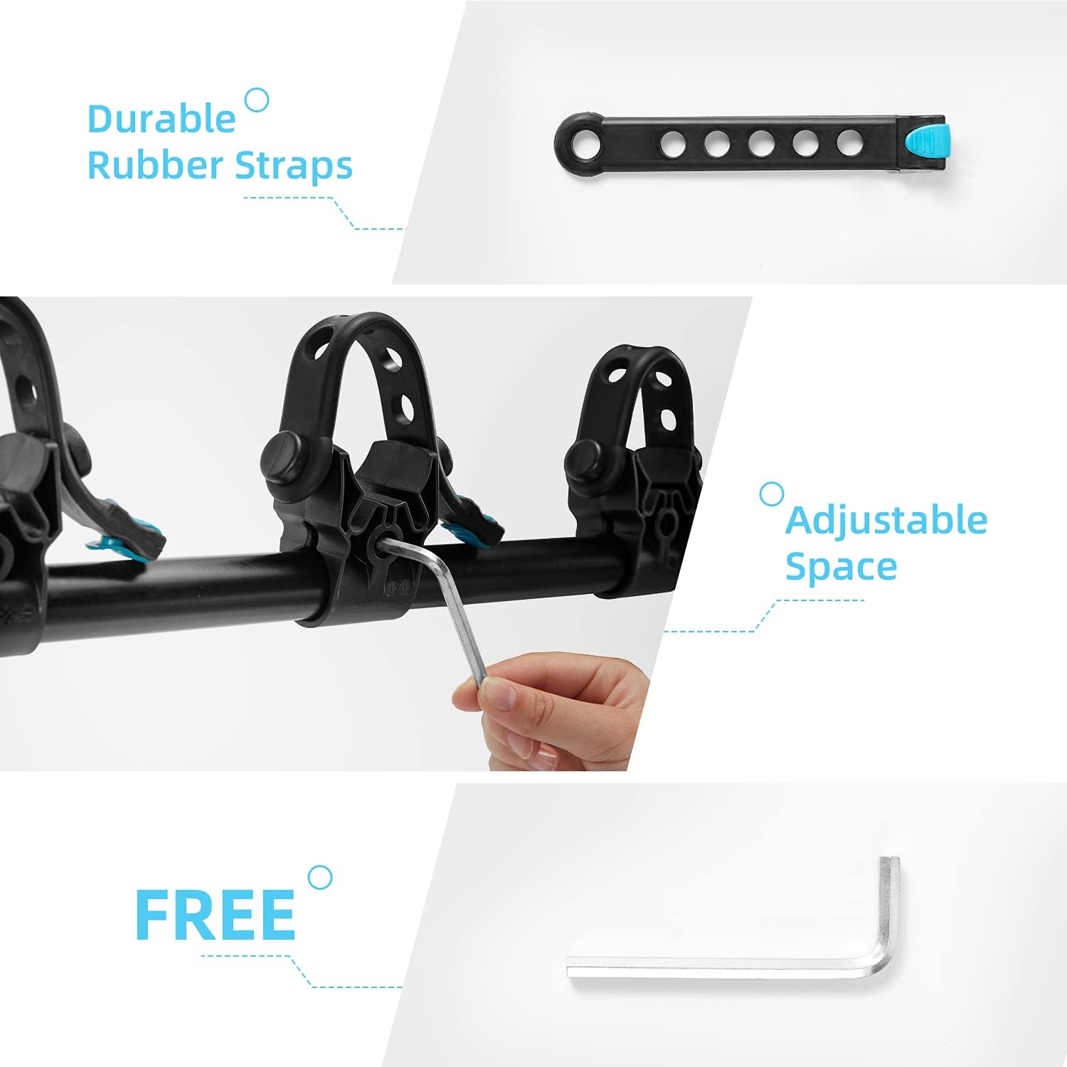 4-Bike Hitch Rack Double Foldable Rack Z2820