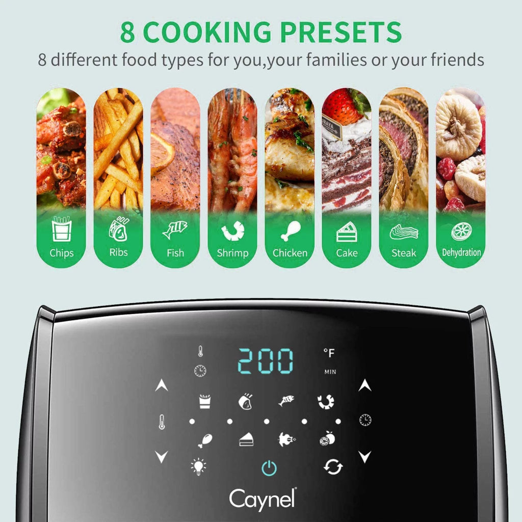Black 12.7 Qt Digital Air Fryer Oven T3185