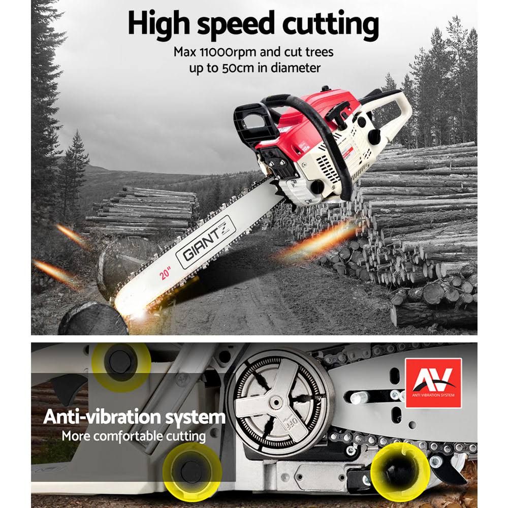 58cc Petrol Chainsaw C30587