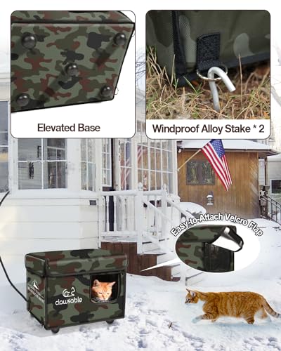 Heated Insulated Cat House M74492