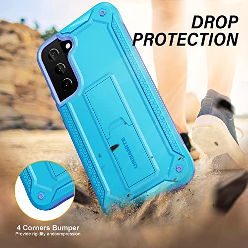 Black Rugged Shockproof Case with Kickstand for Samsung Galaxy S23 Ultra H406