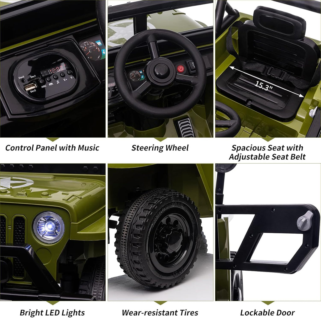 12V Electric Ride on Car with Remote Control C66788