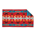 Scarlet Tucson Wool Saddle Blanket A4740