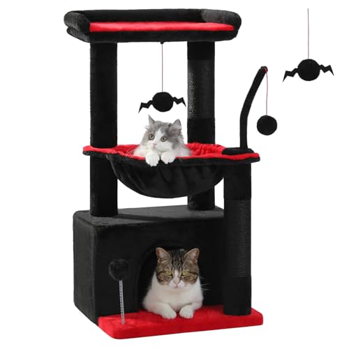 Natural Sisal Cat Tree with Cat Condo G124724