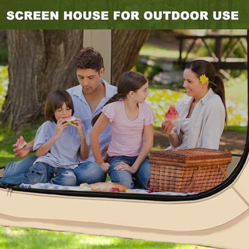 Screen House Tent Instant Pop-Up Tent Shelter Q452