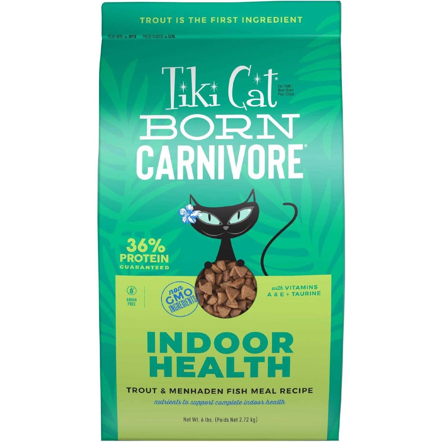 Tiki Cat Essentials Trout and Menhaden Fish Meal Recipe Dry Cat Food M239688
